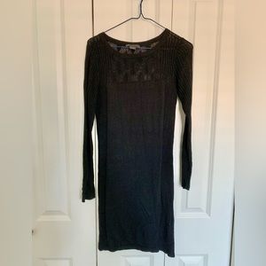 Armani Exchange think knit long shirt / dress size Medium